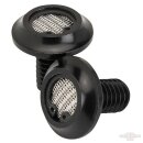 Radius Breather Bolts 3/8"-17 Black