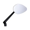 mo.view sport Mirror Stem length: 150mm Black, Anodized