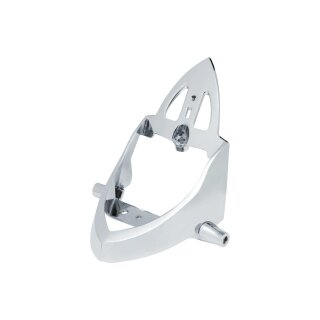 Custom Rear Turn Signal and License Plate Mount Chrome