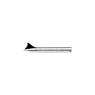18" Fishtail Muffler Chrome