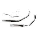 Drag Pipes Exhaust Chrome