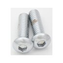 Buttonhead Allen Socket Bolt Pack Chrome Allen head