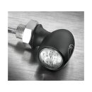 Atto RB LED Taillight Vertical mount, Clear Lens Black Clear LED