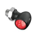 Atto RB LED Taillight Vertical mount, Clear Lens Black Clear LED