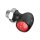 Atto RB LED Taillight Vertical mount, Clear Lens Black Clear LED
