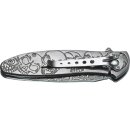 Magnum By Böker, Folding Knife Dia de los muertos Pocket Knife Blade length 8,5 cm