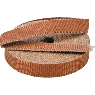 Copper Exhaust Wrap 1" x 1/16" x 50 Ft. Roll Exhaust Wrap