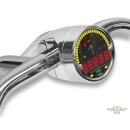 Digital Handlebar Gauge Chrome 69.85 mm