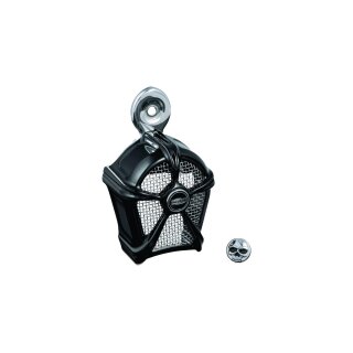 Mach 2 Horn Cover Black Chrome