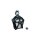 Mach 2 Horn Cover Black Chrome