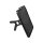 Side Mount License Plate Kit German specification 180x200mm Black Anodized