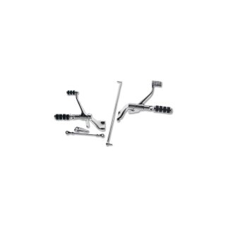 Sportster + 2" Forward Control Kit, Chrome Forward Control Kit