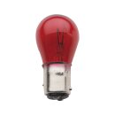 STOP/TAIL BULB, RED Bulb 12V, dual-filmament,...