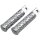 Spiral Foot Pegs Chrome