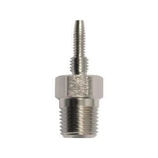 Sniper II 1/8 Male Adapter Chrome