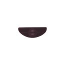 Oval Floorboard Replacement Pads Black