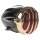 Alcatraz LED Taillight without Mounting Bracket Brass Polished Flat Black Dual Filament