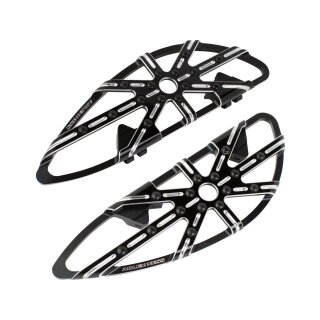 10-Gauge Floorboard Black, Anodized