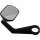 Agila Oval Bar End Mirror Black