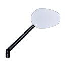 mo.view club Mirror Stem length: 180mm Black, Anodized