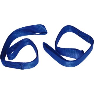 Tie Down Loops, blue, load-strength: 260 kg/strap