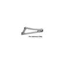 Axle Mount Side Mount License Plate Bracket For 3/4" Axle Diameter