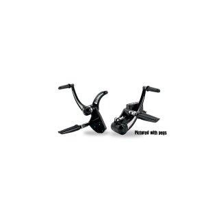 Forward Controls 11/16 Contour, No Pegs, Stock Clevis, Contrast Cut Forward Control