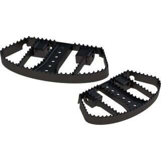 MX-Style Floorboards Black, Powder Coated, Satin