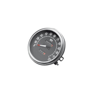 68-84 FL-Style Speedometer Scale: 120 mph; Scale Color: black; Ratio 2:1