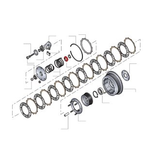 CLUTCH HUB NUT