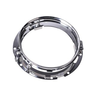 7" Headlight Ring Chrome