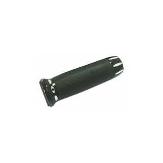 Panorama Grips Black Raw Cut 1" Gloss Throttle By Wire