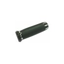 Panorama Grips Black Raw Cut 1" Gloss Throttle By Wire