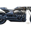 Top Chopp Short Higher Exhaust System Black Coated