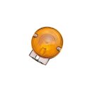 Late Touring Model Rear Turn Signal Chrome Amber Dual...