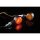 D-Light SOL LED Turn Signal/Taillight/Brake Light Flat Black Orange LED