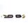 Stripe LED Blinker Black Powder Coated Light Smoke LED