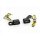 Stripe LED Blinker Black Powder Coated Light Smoke LED