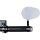 mo.view road Bar End Mirror Black, Anodized