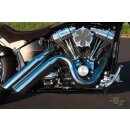 Exhaust System Twin Cam Radical Chrome