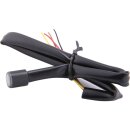 Proton Module LED Turn Signal/Taillight/Brake Light LED, Tinted Lens, Black Metal Housing Black Smoke LED