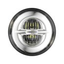 Model 8720 LED Reflector Headlight Insert With chrome reflector Chrome Clear