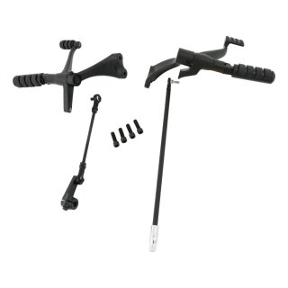 Sportster Forward Control Kit, Black Forward Control Kit