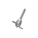 ROUND FINNED FUEL VALVE 22mm