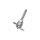 ROUND FINNED FUEL VALVE 22mm