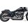 Classic Low Exit Exhaust System Show Chrome