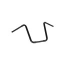 Narrow Ape Hanger Handlebar Black 1 1/4" Powder...