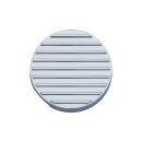 Finned Starter End Accent Chrome