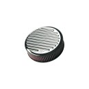 Round Grooved Air Cleaner Aluminium