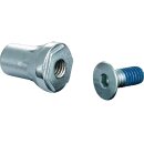Replacement Tapered Peg Mount Kit Chrome